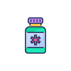 Syrup icon in vector. Logotype