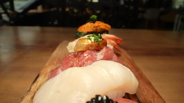 Special selection of japanese food - sushi
