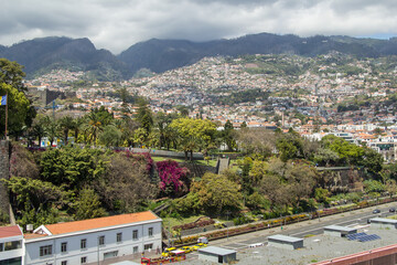 Fototapeta na wymiar Portugal, Madeira, Funchal, Atlantik