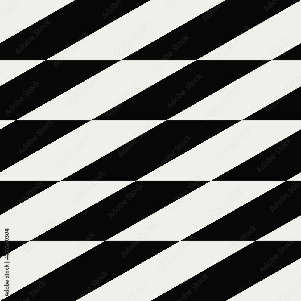 Poster Race Flag. Diagonal Rectangles Pattern. Vector Race Flag.