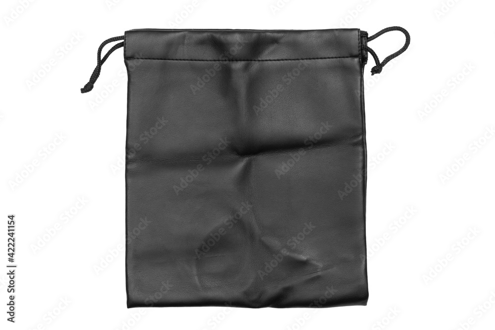 Poster Leather pouch isolated