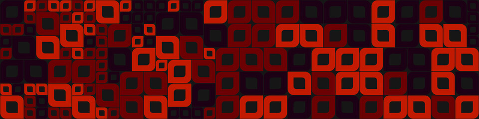 Abstract Geometric Pattern generative computational art illustration