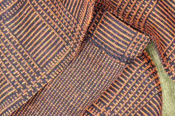 close-up of a fabric background
