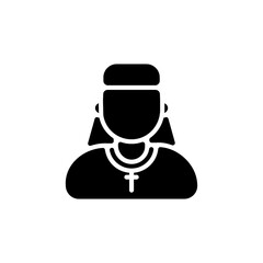 Orthodox icon in vector. Logotype