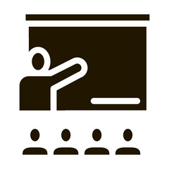 Archery Lesson Education Icon Vector