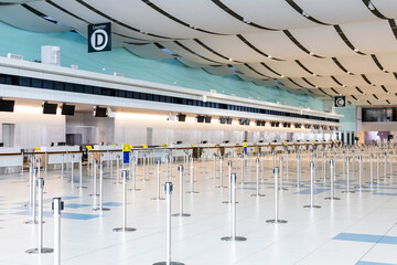 New Chitose Airport International Airlines Counter