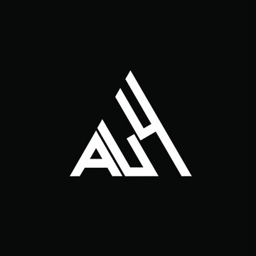 A L Y letter logo vector design on black color background. ALY icon