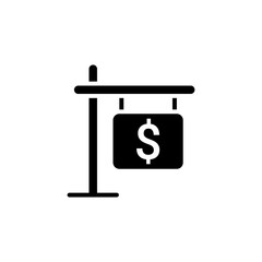 Sold A Home icon in vector. Logotype