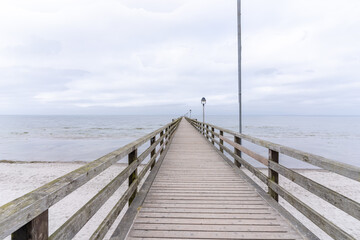 Fototapeta premium Seebrücke Lubmin