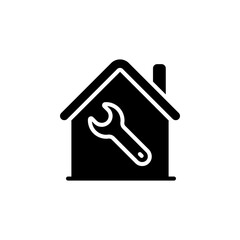 Home Repair icon in vector. Logotype