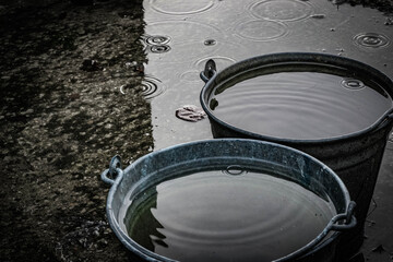 bucket of water © Kim