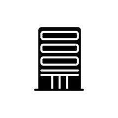 Office icon in vector. Logotype