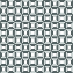 Seamless pattern with squares and lines