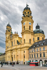 Fototapeta na wymiar Theatine Church, Munich, Germany