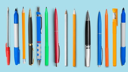 Assortment of beautiful colored various chancery