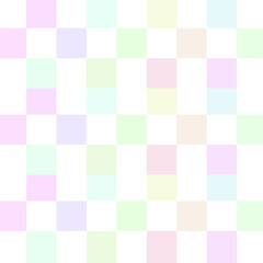 Bright colorful square geometric tile wallpaper pastel background