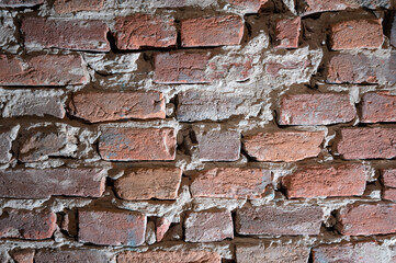 Ancient  brick wall