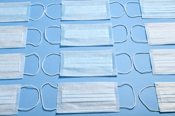 medical protective mask for respiratory protection against viruses, germs, covid or coronavirus,...