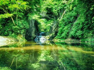 Nomizo Falls (Nomizonotaki, Kimitsu, Japan)