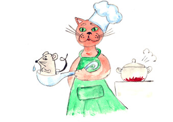 Chef Cat