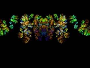 Imaginatory fractal background generated Image