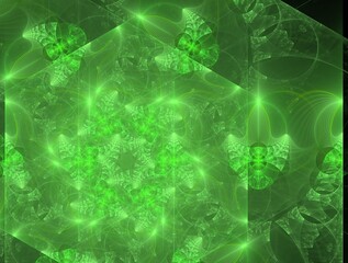 Imaginatory fractal background generated Image