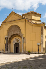 Fototapeta na wymiar Santa Sofia Church (Chiesa di Santa Sofia), UNESCO World Heritage Site, Benevento, Campania, Italy