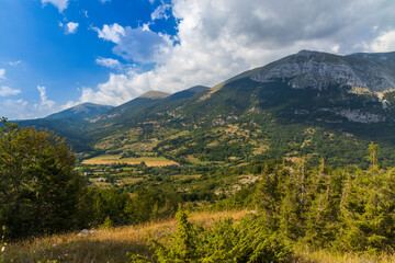 National Park of Abruzzo near Barrea, Lazio and Molis, Italy
