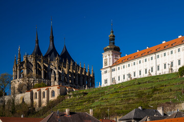 St. Barbara's Church in Kutna Hora, UNESCO site, Czech Republic