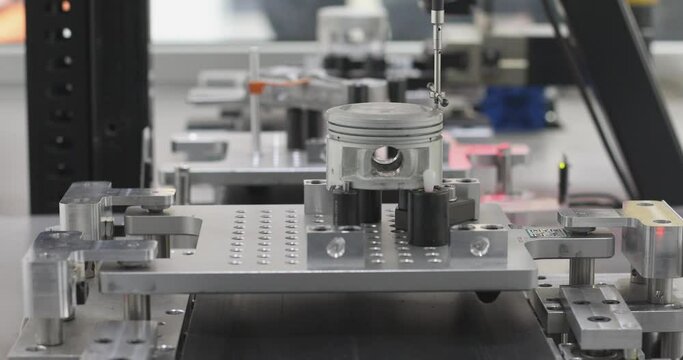 Touch Probe Machine Equipment Measuring Coordinate Piston Parts Production