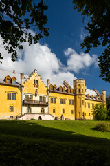 Naklejka premium Nectiny castle, Western Bohemia, Czech Republic