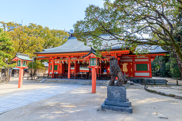 春の筑前國一之宮 住吉神社　福岡県博多区　Sumiyoshi Shrine in 
spring Fukuoka-ken Hakata-ku