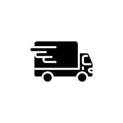 Fast Delivery Services icon in vector. Logotype