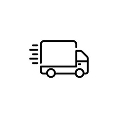 Express Delivery icon in vector. Logotype