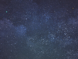 Night sky with stars as background. Universe