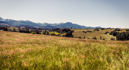 Obraz premium mountain landscape, mountain view, hiking trails