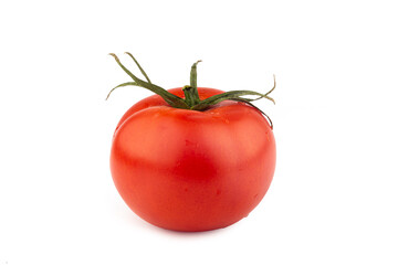 Red tomato, Isolated on a white background