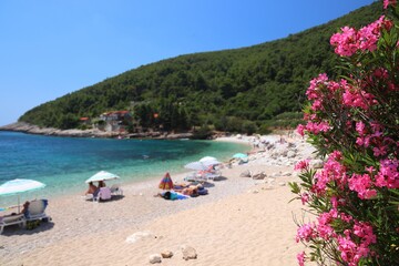 Croatia beach - Korcula Island