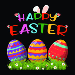 Happy Easter, T-shirt Design