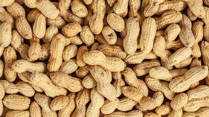 close up of peanuts