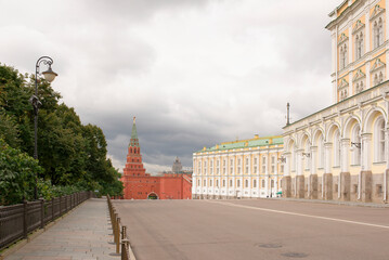 Fototapeta na wymiar Moscow. Kremlin Armory is one of oldest museums, established in 1808