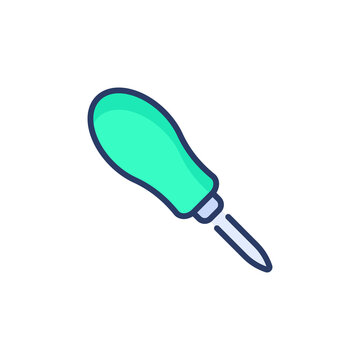 recommend clip art: Bradawl icon in vector. Logotype