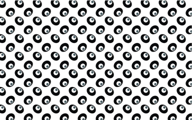 black and white geometric pattern background, halftone monochrome repeating texture