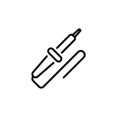 Soldering Iron icon in vector. Logotype