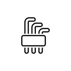 Punches icon in vector. Logotype