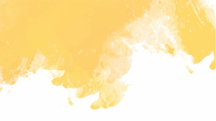 Yellow watercolor background for textures backgrounds and web banners design