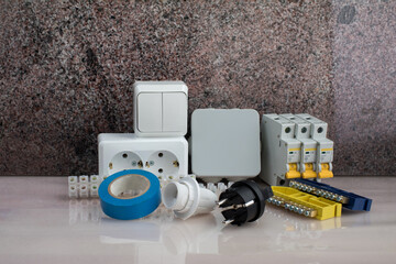 materials and components for wiring installation