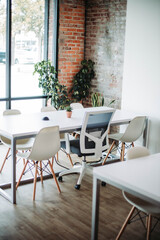 dining room with table