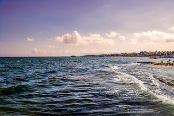 Obraz premium Beautiful Coastal View in Cozumel