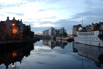 Water of Leith in Edinburgh, Scotland